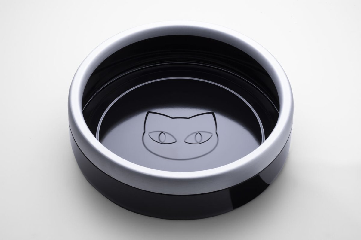 katchit Katzentoilette Schwarz/Silber